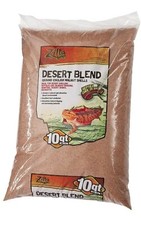 Zilla Desert Blend Ground English Walnut Shells Reptile Bedding 10qt.