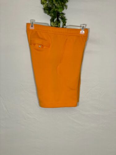 Men's Nike Club Fleece Graphic Standard Fit at Knee Length Shorts Orange size XS - Picture 5 of 7
