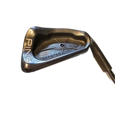 PING ISI Black Dot 5 Iron RH Cushin JZ Stiff Steel Ping Grip Good Used Condition