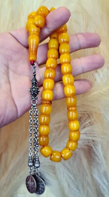 Vintage Misky Prayer Worry Beads Kanayan Baga Subha Tasbih Tasbeeh