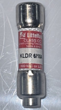 Littlefuse 4863M21 KLDR.600 - UL Class CC Fuse: Time Delay, 6/10A - 38/piece lot
