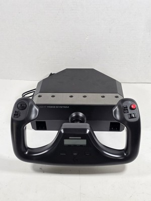 Logitech G Flight Yoke System USB Controller Only Tested Working No Throttle
