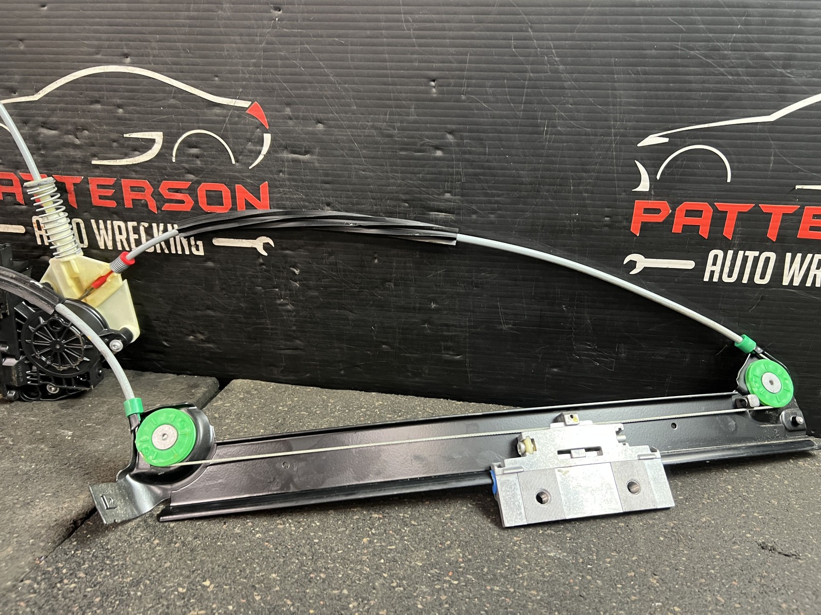 07-11 BENTLEY CONTINENTAL GTC FRONT DRIVER LEFT DOOR WINDOW REGULATOR 3W7959701