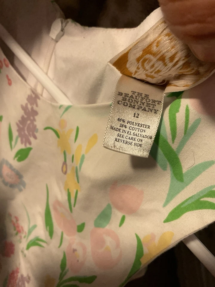 Vestido recto tulipanes The Beaufort Bonnet Company niñas TALLA 12 Anne Charlotte Foto 3 de 3