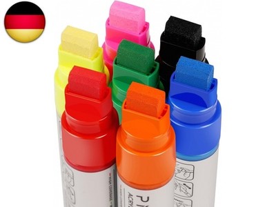 Acryl-Marker Breit Keilspitze15mm Acrylstift wasserfest und Acrylstifte für