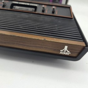 Atari CX2600A w Vader Box Manuals Registration 2x Joystick Controllers Bundle