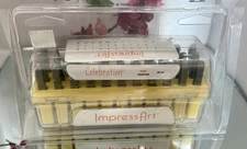 ImpressArt CELEBRATION Uppercase Letter Metal Stamps Set 33pcs-3MM Stamps