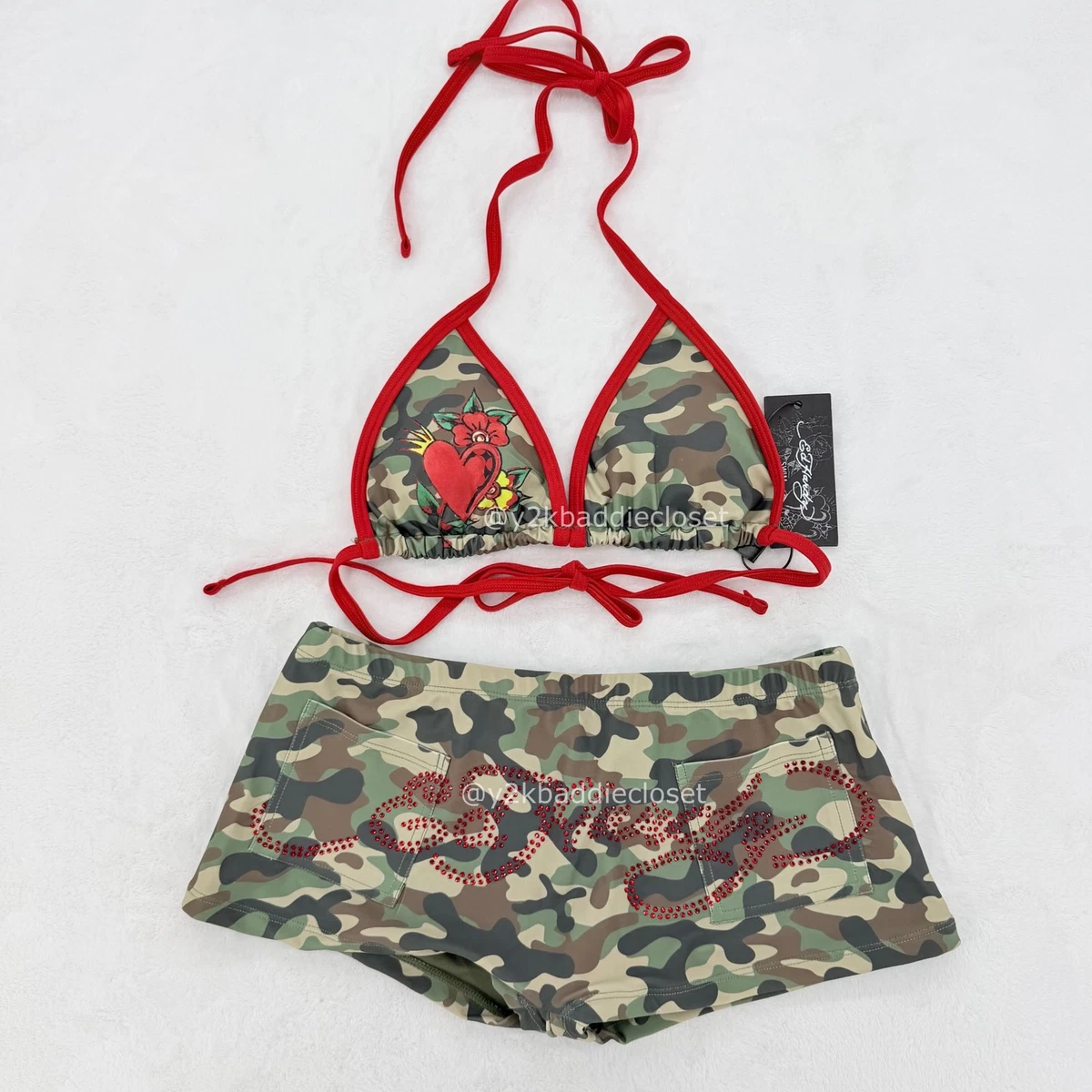 Preços baixos em Roupas de Praia femininas Ed Hardy Bikini | eBay