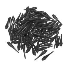 Plastic Dart Tips, 50pcs 2BA Soft Thread Dart Tips, Black