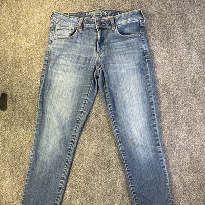 American Eagle Super Soft Stretch Jeans For Petite Girls Size 8