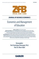Oliver Fabel (U. A.) | Economics And Management Of Education | Taschenbuch