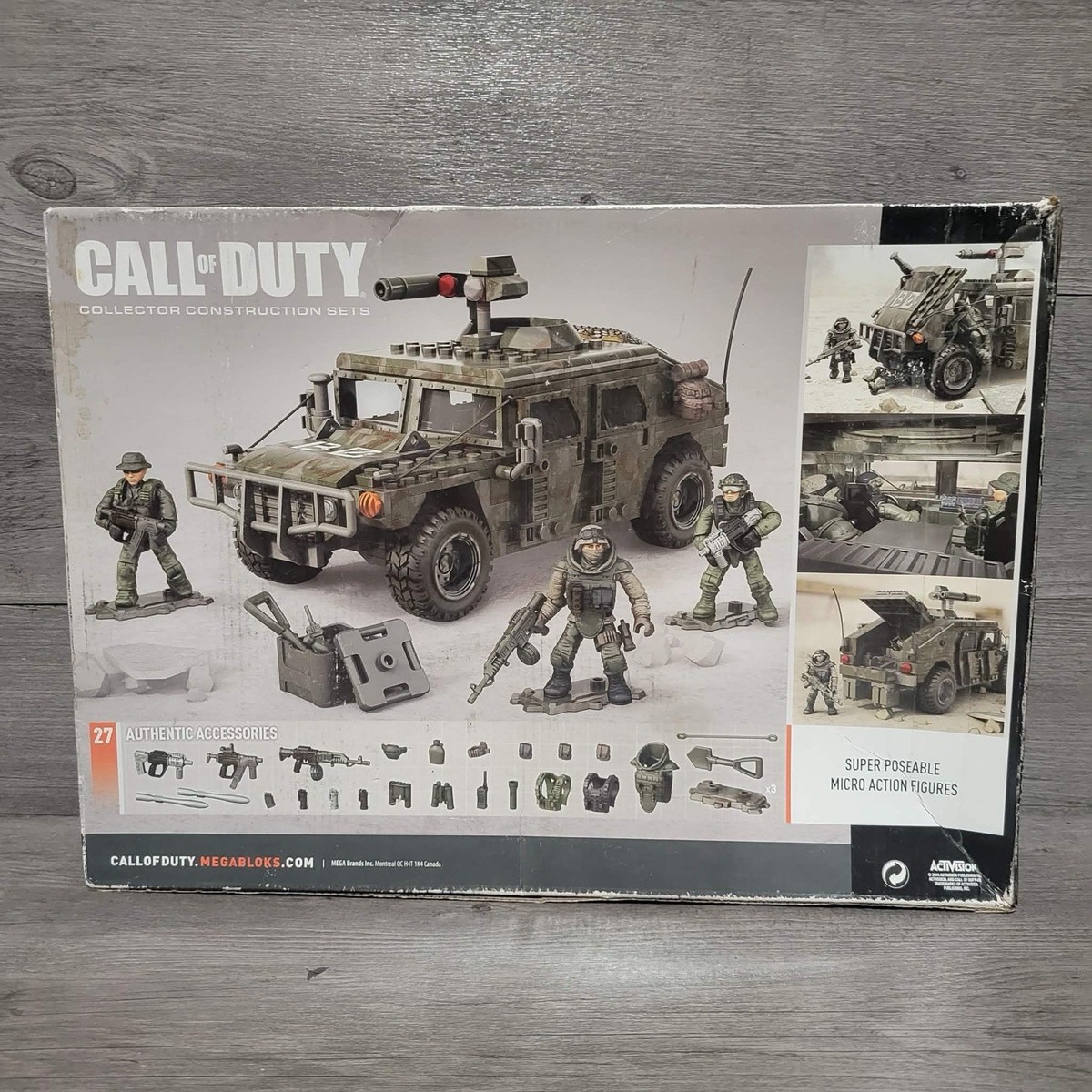 Mega Bloks Call of Duty Armored Vehicle Charge Construction Set 