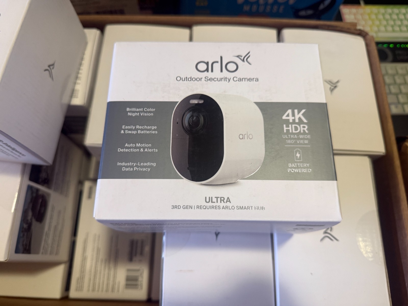 Arlo Ultra Add-On Security Camera 4K HDR 3rd Gen 2025 Wireless Outdoor *SEALED*