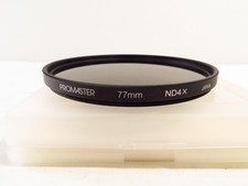 Promaster 77mm ND4X Filter w/ Case, FREE 2-3 Day Ship