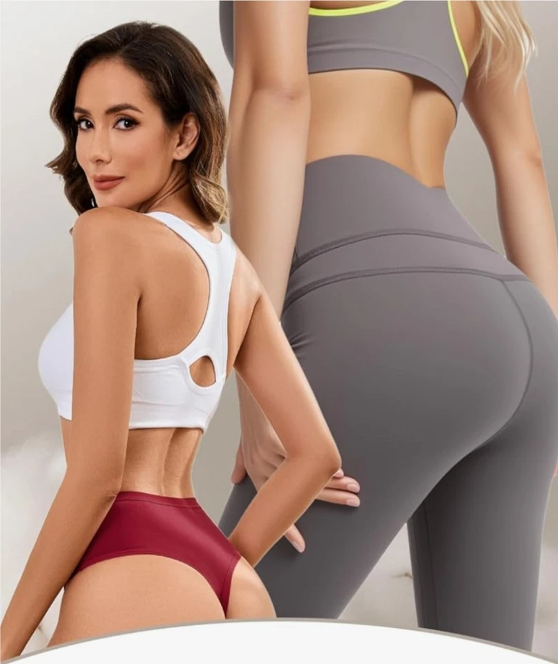 Pack de 6 Tangas para Mujer Bragas de Encaje Lencería Sexy Ropa Interior Bikini Foto 4 de 4