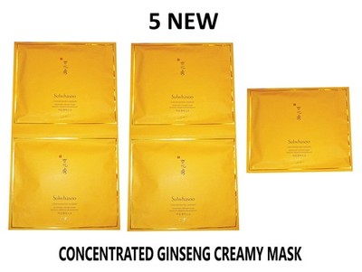 SULWHASOO CONCENTRATED GINSENG RENEWING CREAMY MASK (.63 oz /18g) - 5 NEW