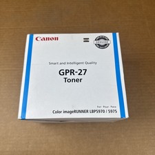 Genuine Canon GPR27 Cyan Toner Cartridge Sealed Box
