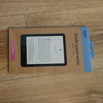 New Sealed AMAZON KINDLE PAPERWHITE RASPBERRY SEALED NEW IN BOX 16GB 12 GEN 12th