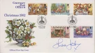 SUSIE DENT SIGNED GUERNSEY FDC