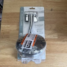 Glacier Bay 3 Spray Wall Mount Fixed Shower Head With Adjustable Arm Chrome 5.4"