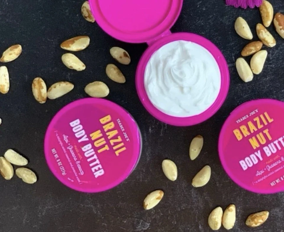 Loción crema hidratante Trader Joe’s Brazil Nut Body Butter 8 oz NUEVA sellada Foto 2 de 4