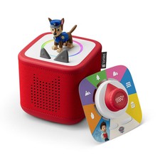 tonies PAW Patrol: Chase Toniebox 2 Play Set - Sunset Red: Toddler