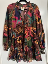 Farm Rio β leopards jungle β mini dress size S
