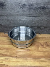 Saladmaster Versa TP304-316 Insert 3Qt Surgical Stainless  8.5" Steamer Basket