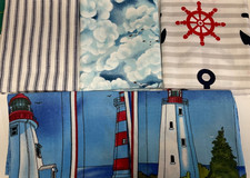 FAT QUARTER BUNDLE OF 5 - FQ1479 - NAUTICAL