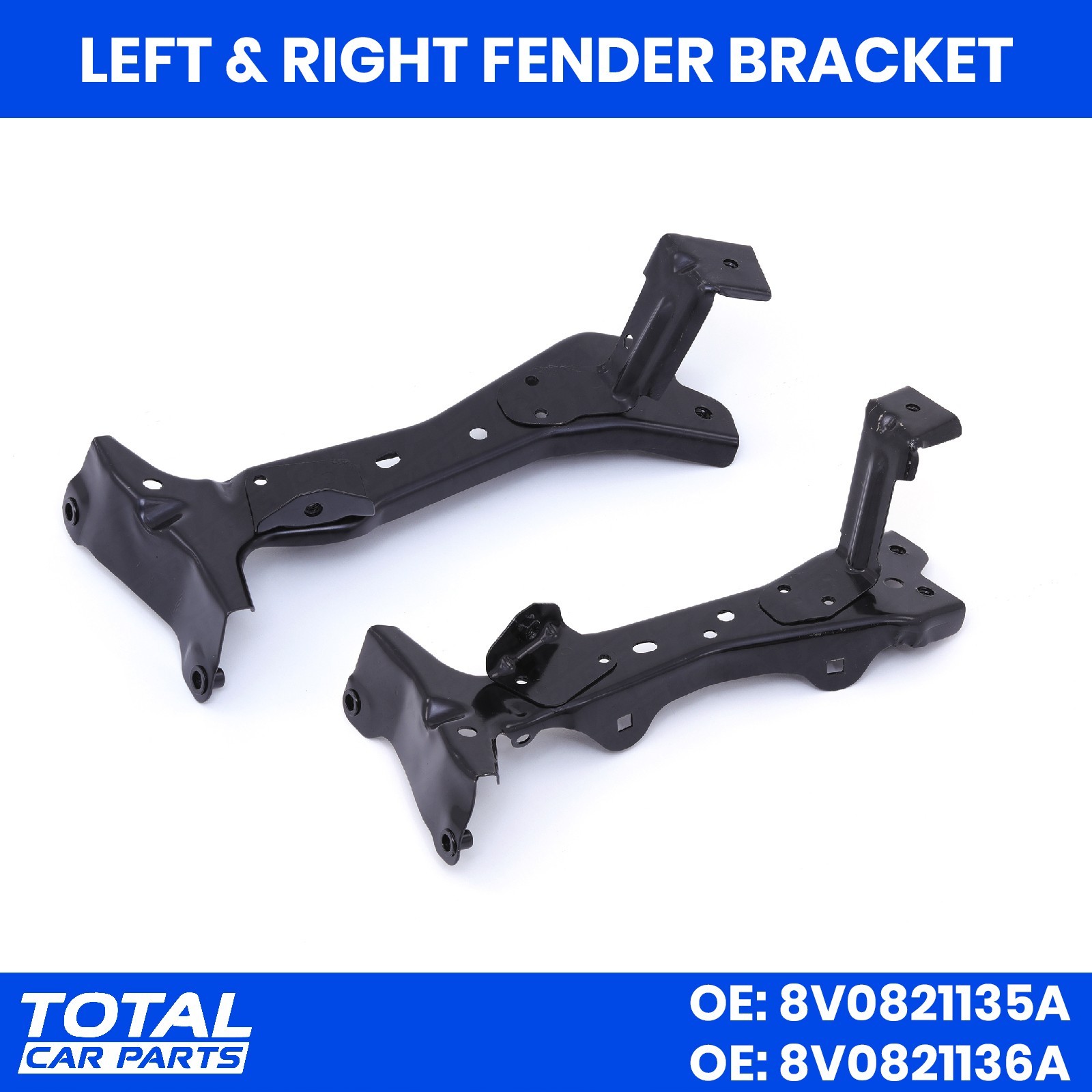 FRONT ARCH BRACKET SUPPORT MOUNTING KIT FOR AUDI A3 8V PRE-FACELIFT 12-16