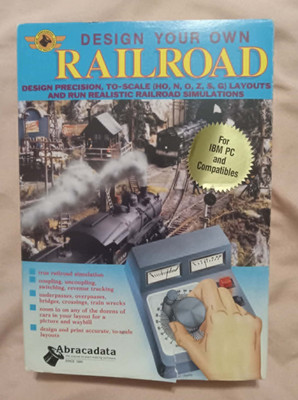 Design Your Own Railroad, IBM, PC & compatible, Vintage Box Set