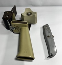 Vintage 3M Tape Gun + Stanley 99E Utility Knife - Pistol Grip Lot Used