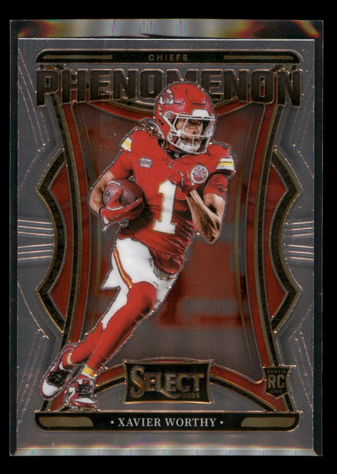 2024 Panini Select #9 Xavier Worthy Phenomenon