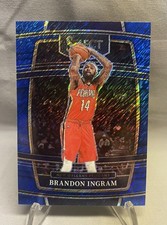 2021-22 Panini Select - Concourse Brandon Ingram #99 Blue Shimmer Prizm