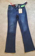 Democracy Ab Technology Dark Washh Straight Leg Jeans Sz 6
