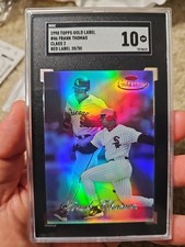 1998 Topps Gold Label CLASS 2 #20/50 Frank Thomas SGC 10 GEM MINT-POP. 1