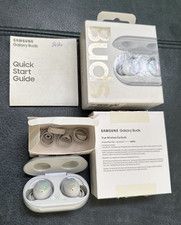 Samsung Galaxy Buds SM-R170 True Wireless Earbuds Bluetooth Headphones Silver