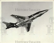 1961 Press Photo McDonnell-built F101a Voodoo plane - hpm01761