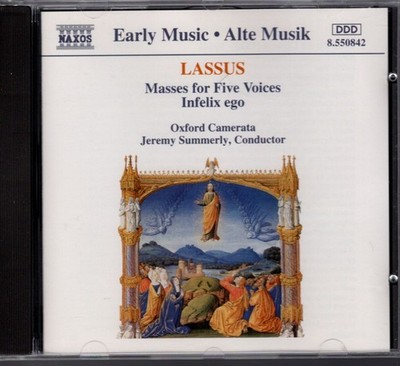 Lassus - Oxford Camerata, Jeremy Summerly   Masses For Five Voices    CD NAXOS