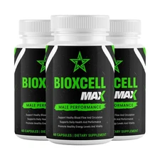 (3 Pack) Bio X Cell Pills for Men BioXCell Advanced Male Support Supplement 60ct