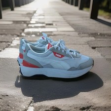 Puma Cruise Rider White Marshmallow Hot Coral sneaker taglia 40 scarpa da ginnastica da donna