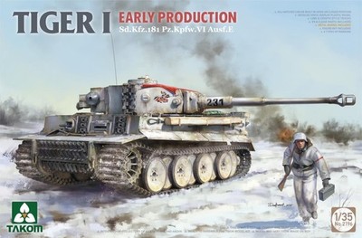 Takom 2196 1:35 Sd.Kfz.181 Pz.Kpfw.VI Ausf.E Tiger I Early Production
