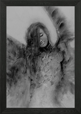 Bride Framed Wall Art Poster Canvas Print Picture