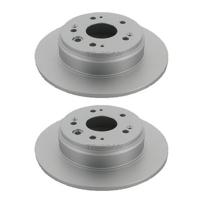 2 Bremsscheiben voll Ø 281,8 mm TRISCAN für u.a. HONDA CROSSROAD