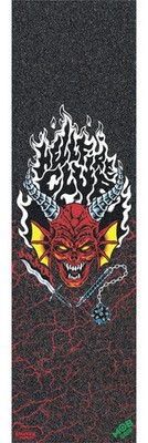 MOB X STRANGER THINGS HELLFIRE CLUB SKATEBOARD GRIPTAPE - 9'' X 33''