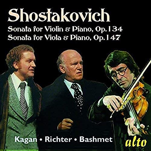 Richter / Kagan / Ba - Shostakovich Vilolin Sonata Viola Sonata Opp. 13 - G3Z-image
