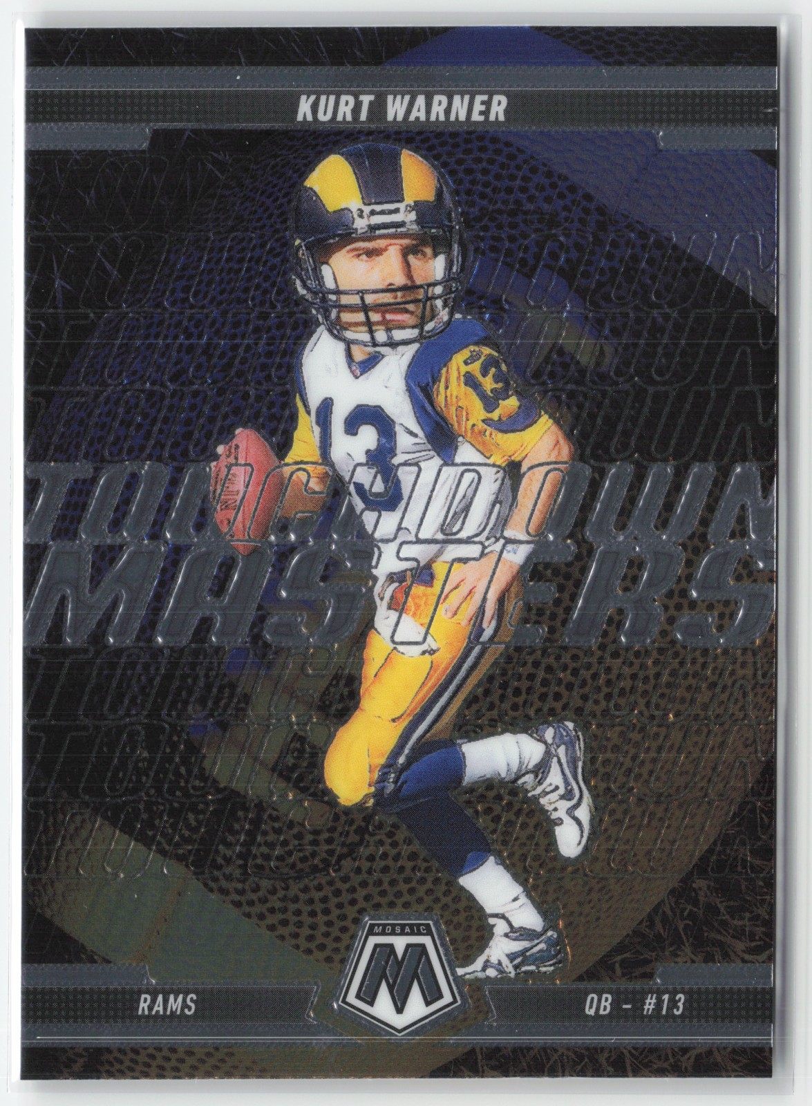 2025 Panini Mosaic | Rams | Kurt Warner #19 Touchdown Masters