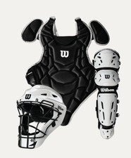 Wilson EZ Gear 2.0 Catcher’s Gear Kit - Black Large/X-Large Baseball Softball
