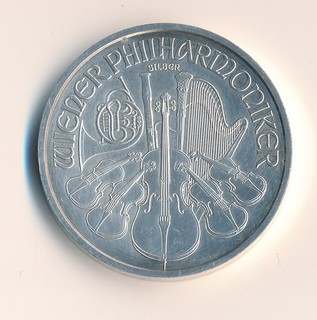 1 Piece Argent 999/1000 1 Once 1 OZ ARGENT PHILHARMONIQUE Argent Pur 31 Grammes