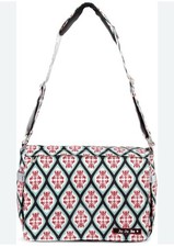 Ju Ju Be BFF Messenger Diaper Bag Dreamy Diamonds Crossbody